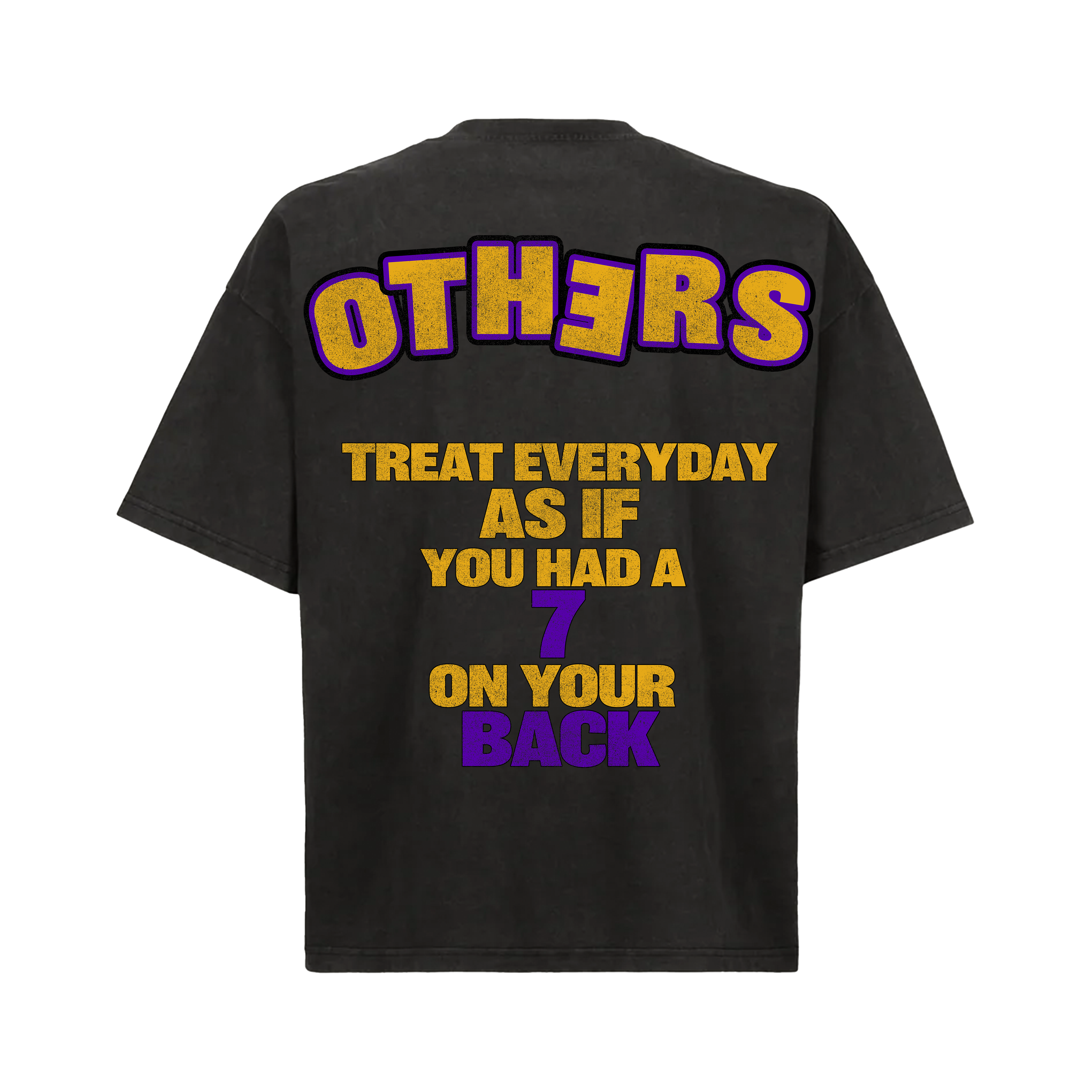 BIG 7 Tee Vintage Black