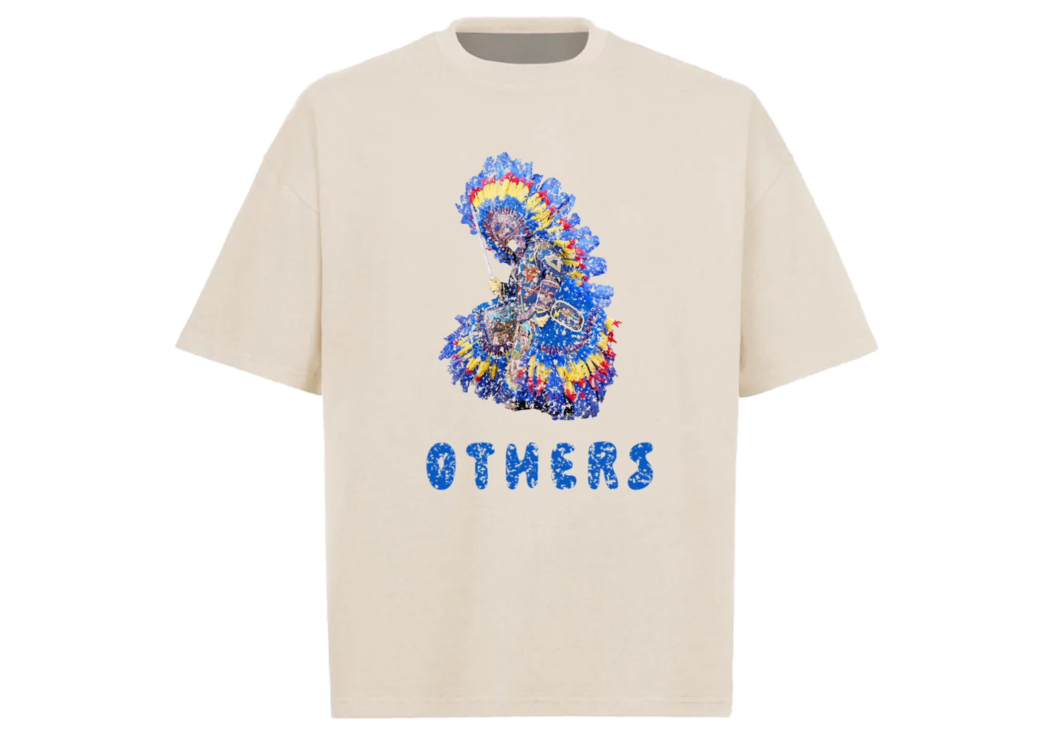Mardi Gras Indian Tee Cream