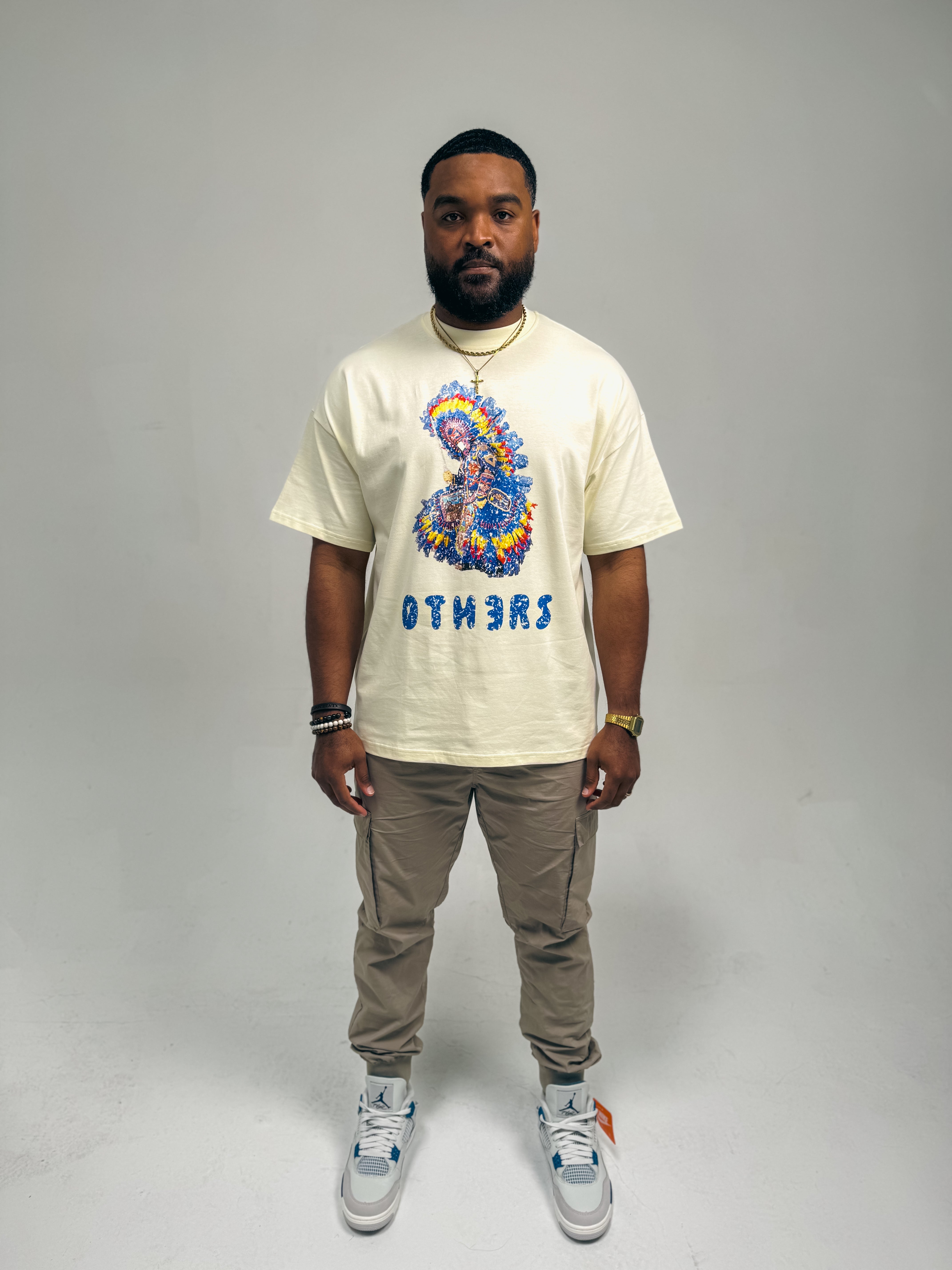 Mardi Gras Indian Tee Cream