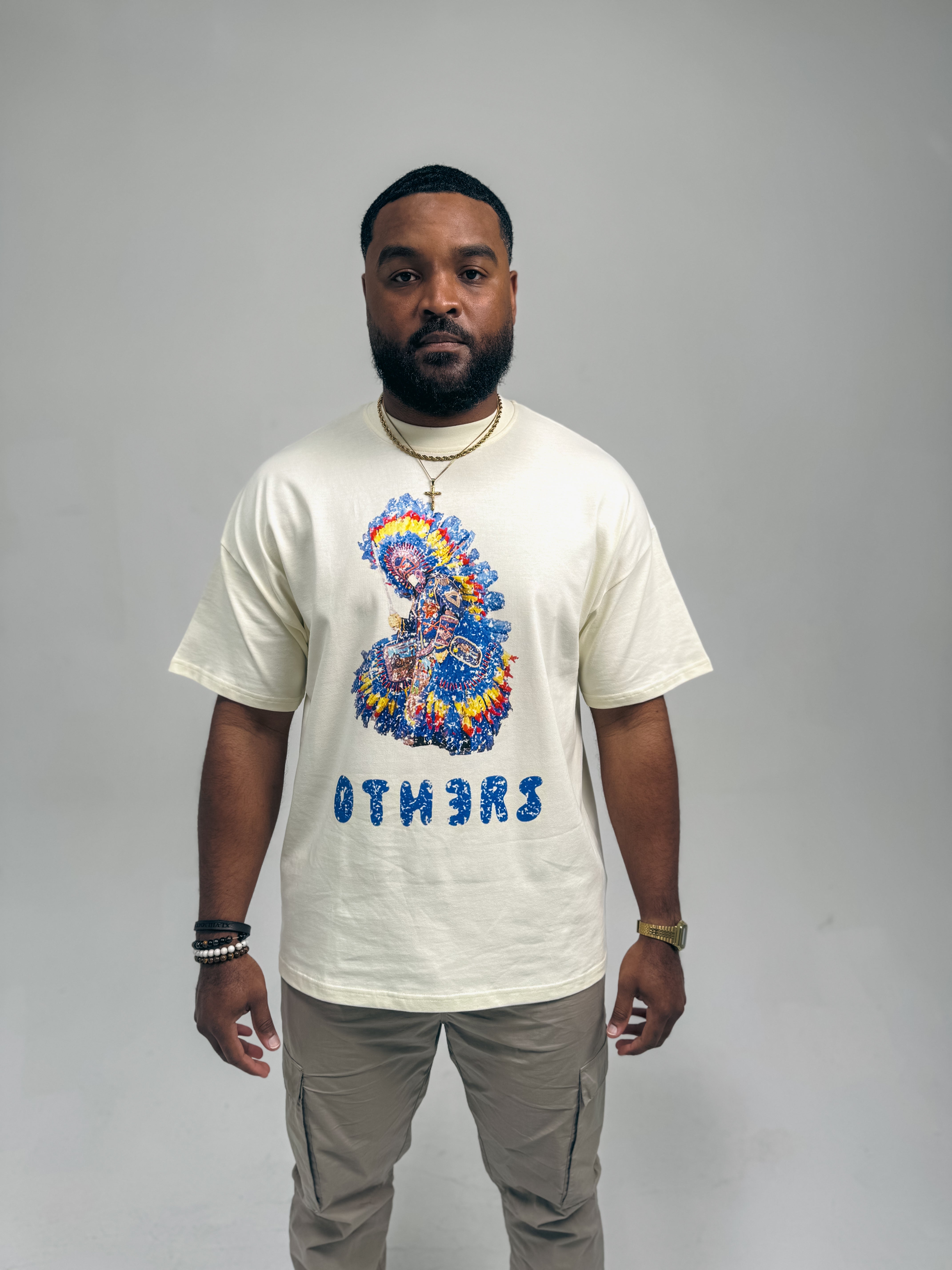 Mardi Gras Indian Tee Cream