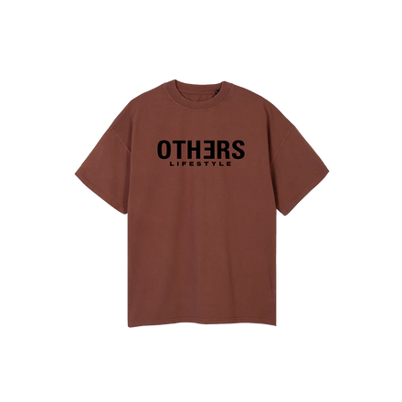 Lifestyle Logo T Shirt (Cedar Brown)