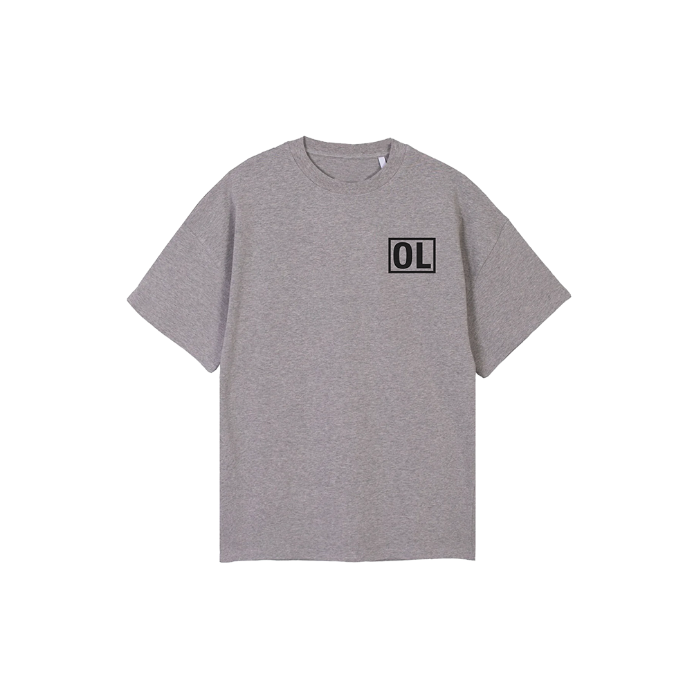 OL T-Shirt GIANT LOGO (Concrete Grey)